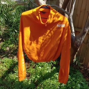"NASA" cropped quarterzip